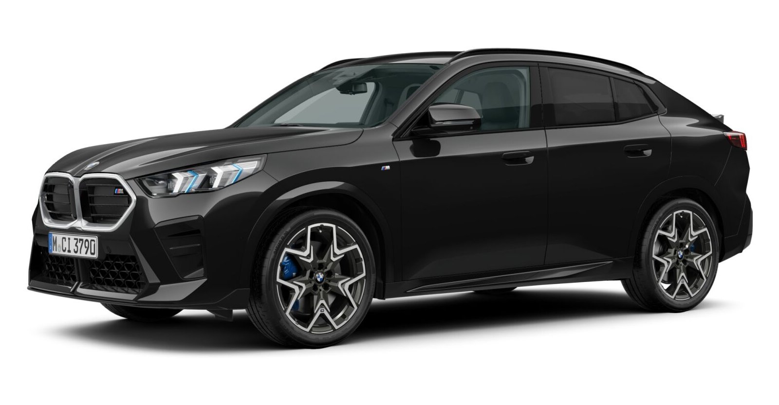 BMW BMW X in Schwarz von vorne