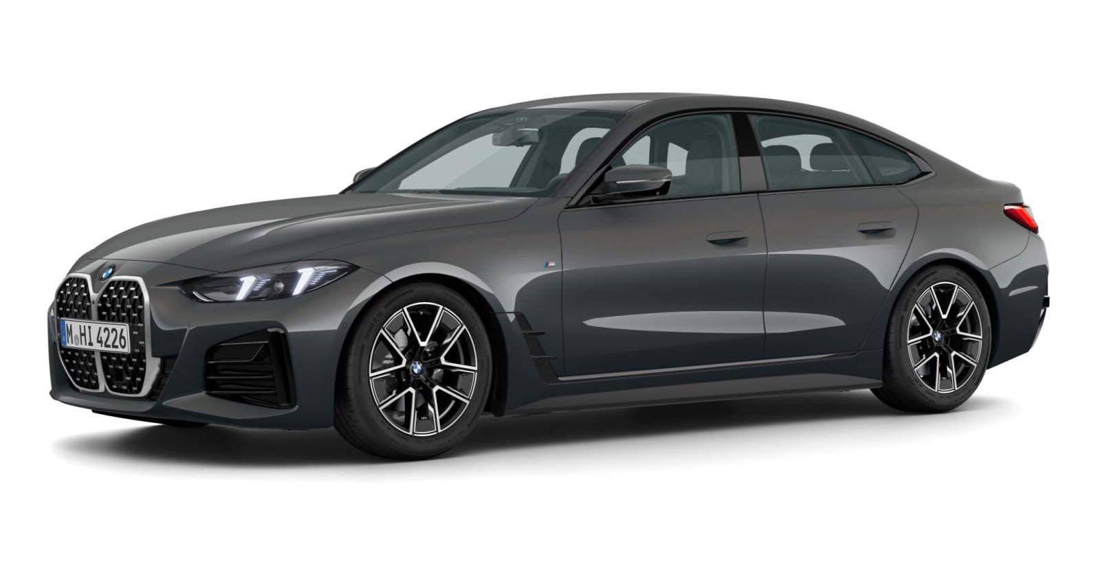 BMW BMW 4er in Grau von vorne