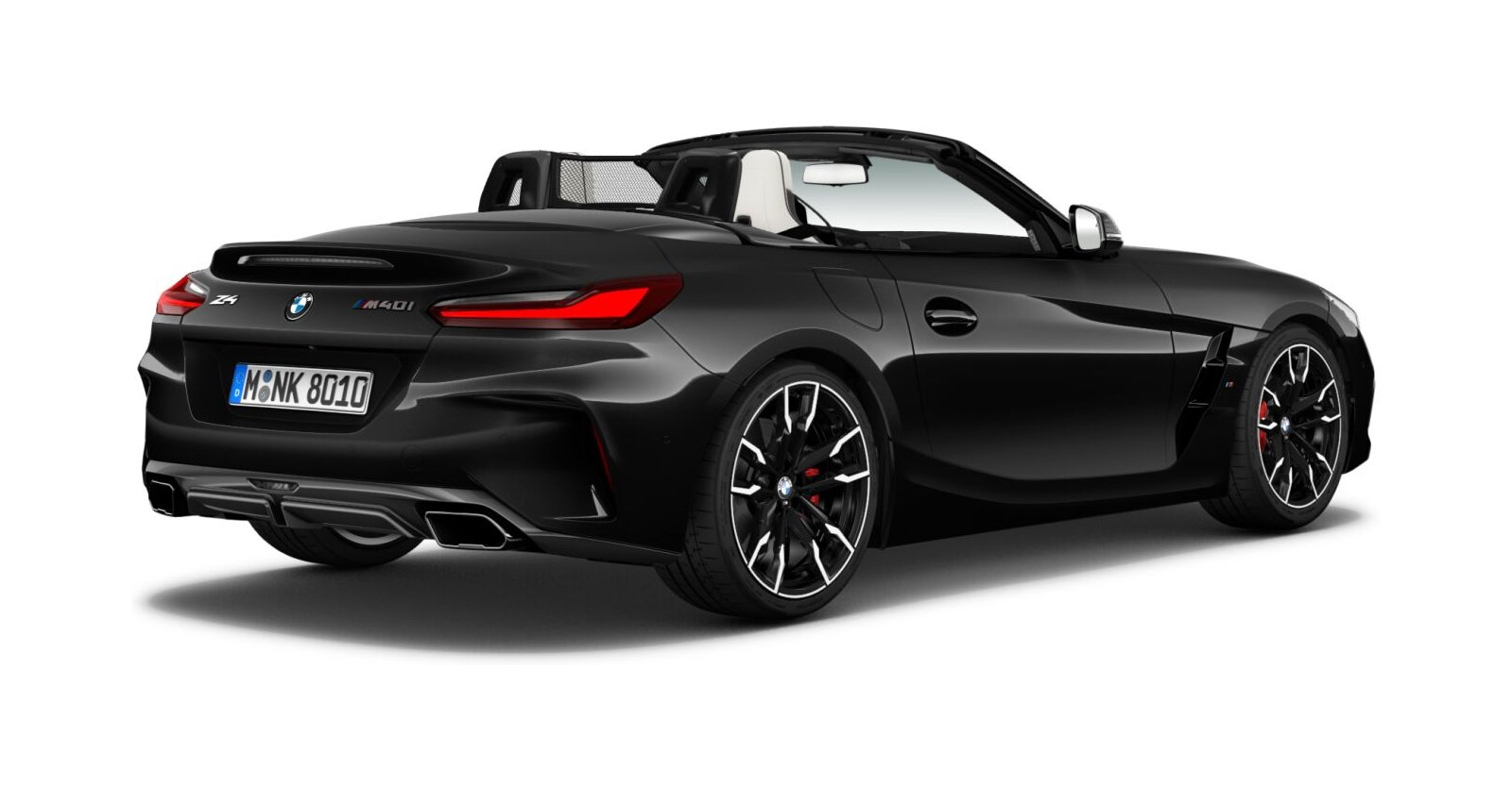 BMW BMW Z in Schwarz von hinten BMW BMW Z in Schwarz von hinten