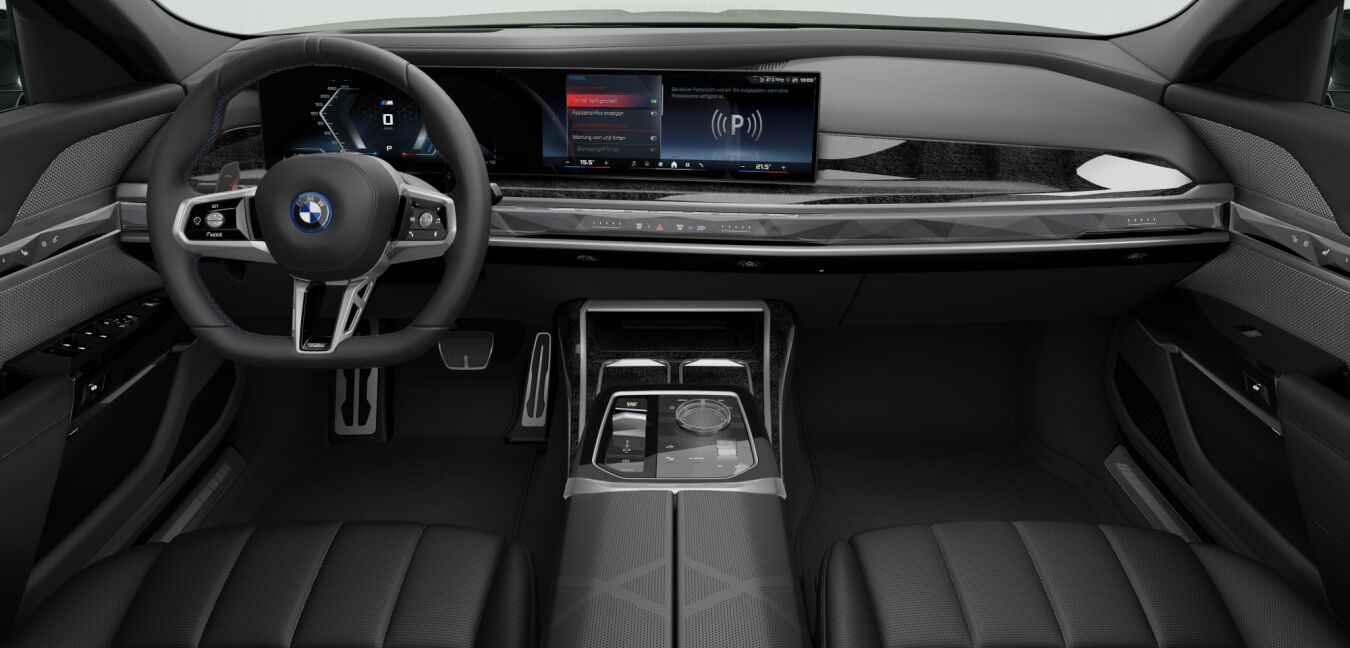 BMW BMW 7er im Innenraum von vorne BMW BMW 7er im Innenraum von vorne