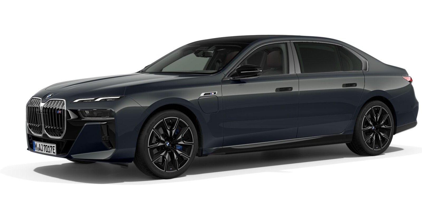 BMW BMW 7er in Grau von vorne BMW BMW 7er in Grau von vorne