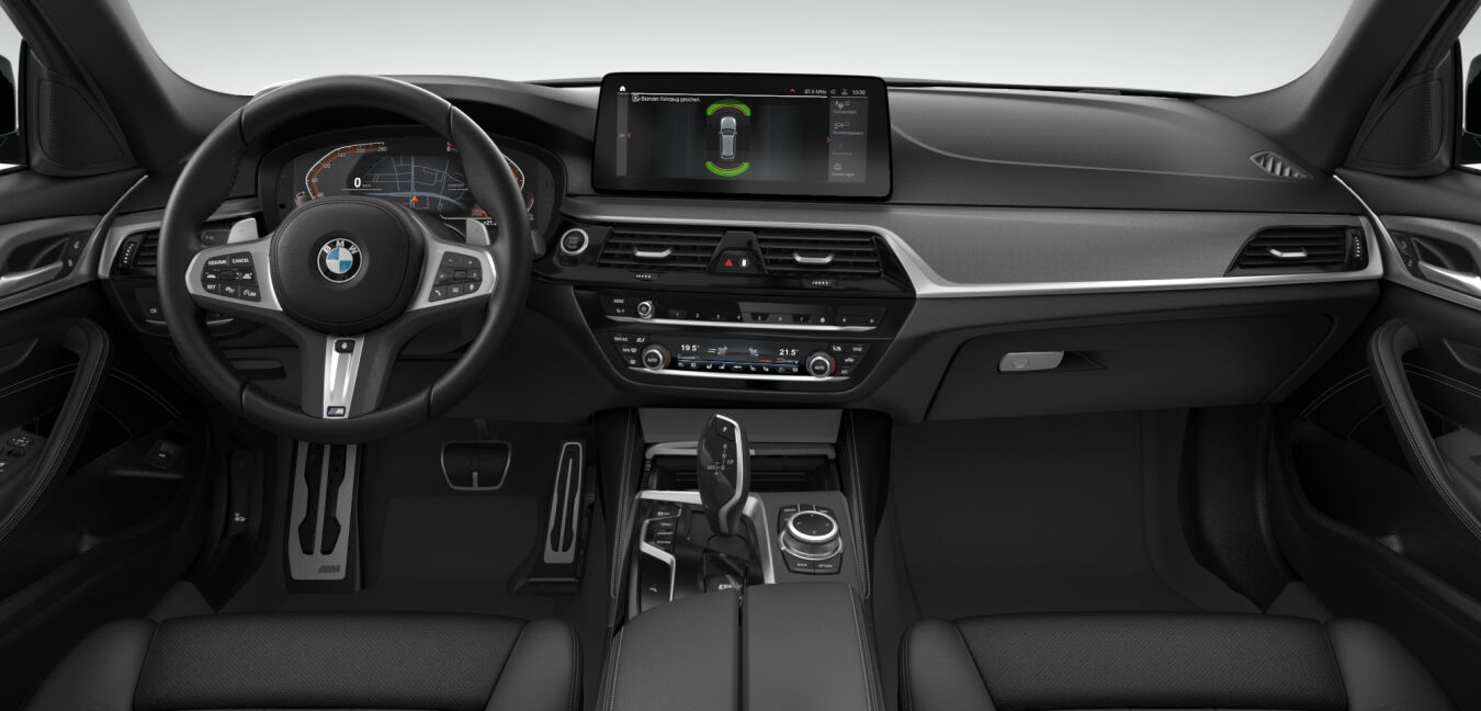 BMW BMW 5er im Innenraum von vorne BMW BMW 5er im Innenraum von vorne