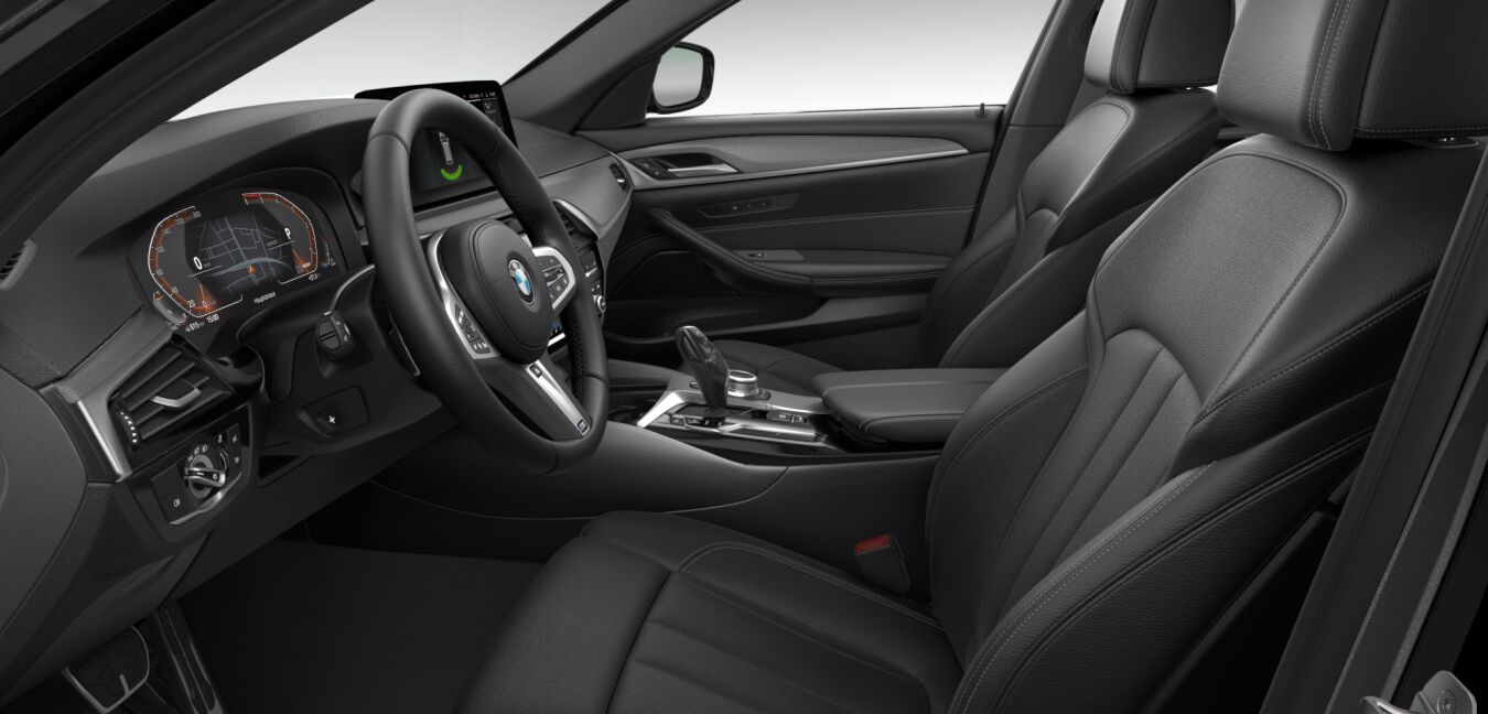 BMW BMW 5er im Innenraum seitlich BMW BMW 5er im Innenraum seitlich