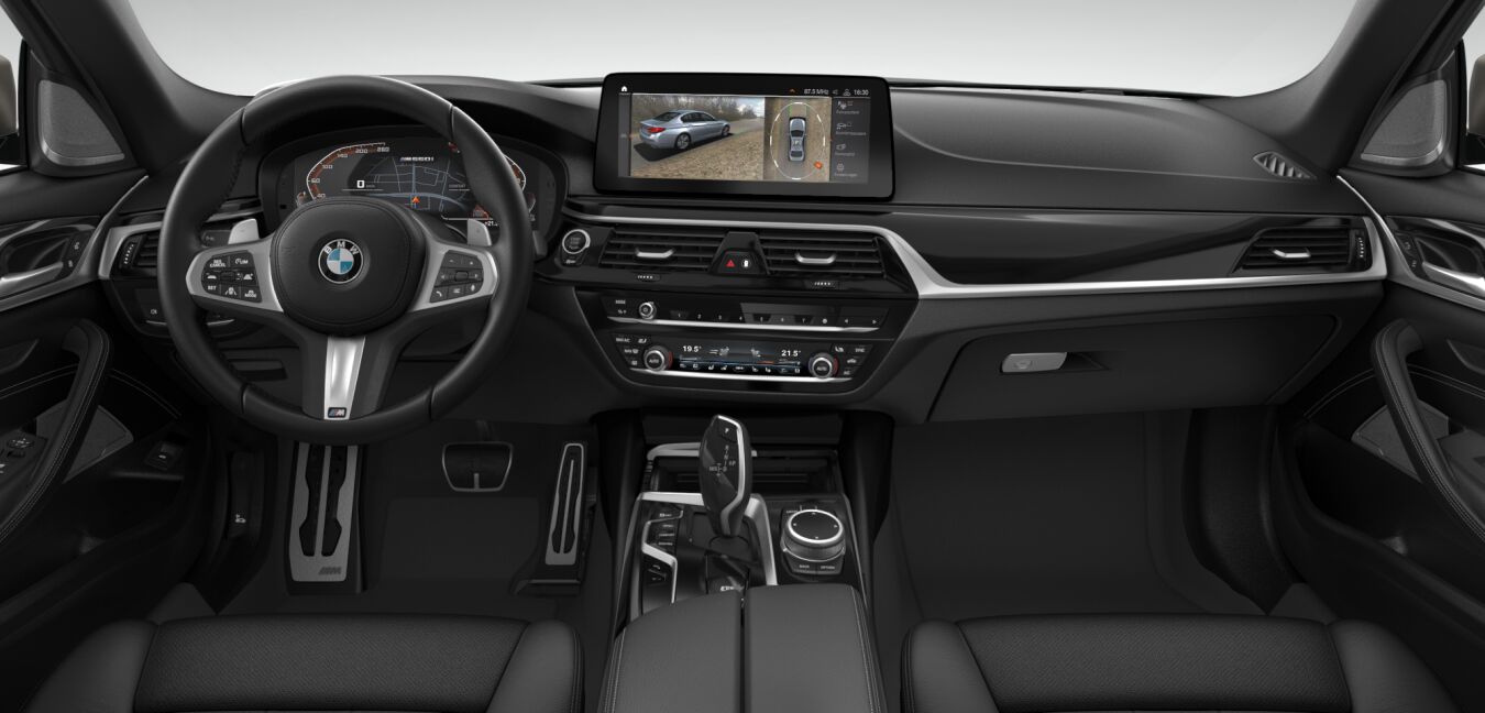 BMW BMW 5er im Innenraum von vorne BMW BMW 5er im Innenraum von vorne