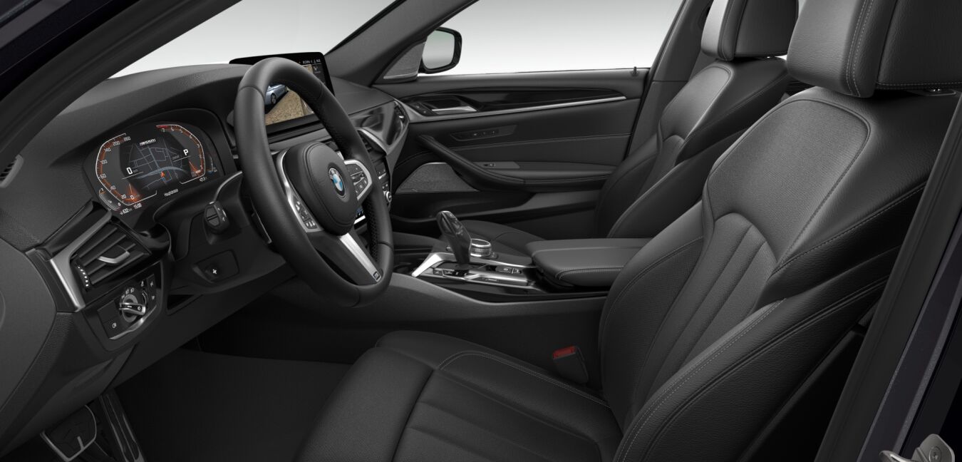 BMW BMW 5er im Innenraum seitlich BMW BMW 5er im Innenraum seitlich