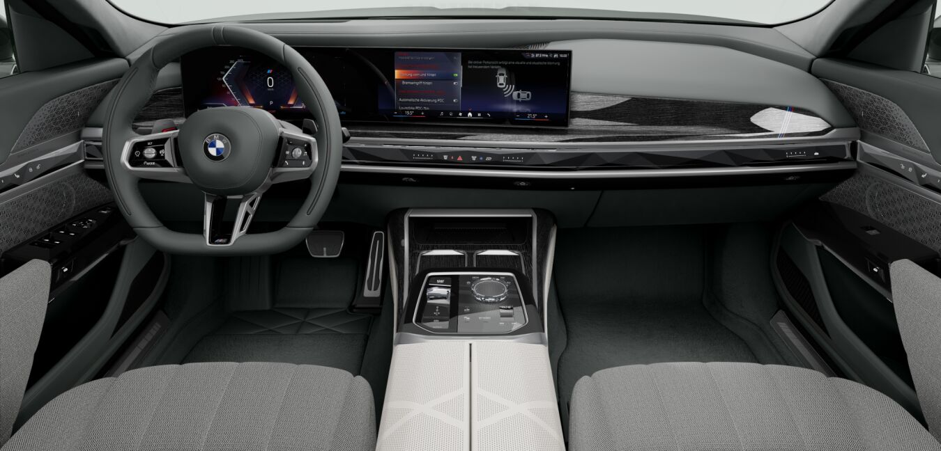 BMW BMW 7er im Innenraum von vorne BMW BMW 7er im Innenraum von vorne