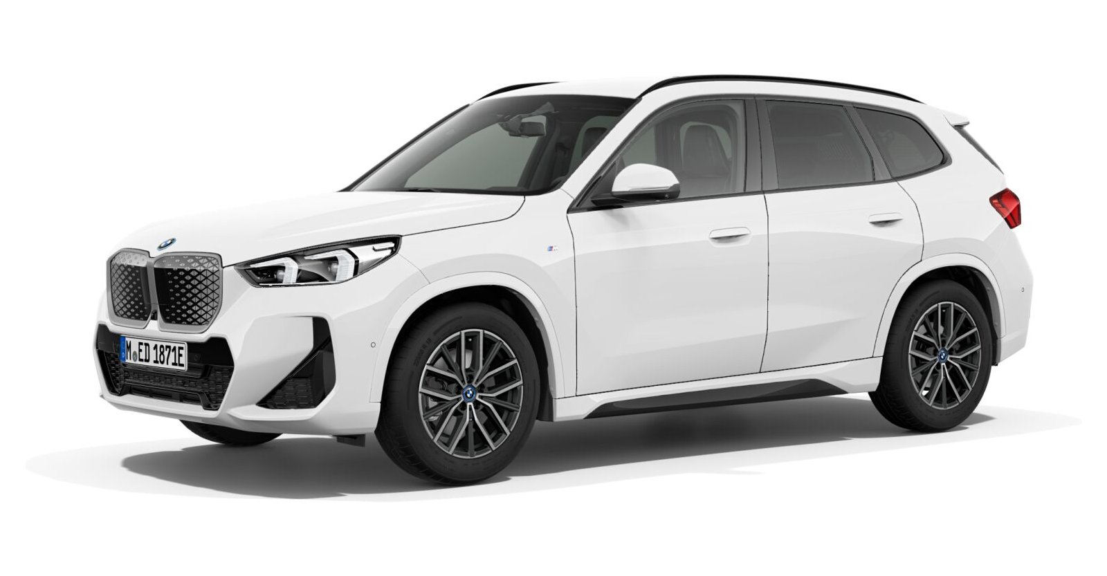 BMW BMW I in Weiß von vorne