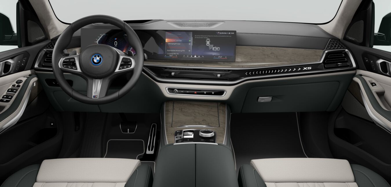 BMW BMW X im Innenraum von vorne