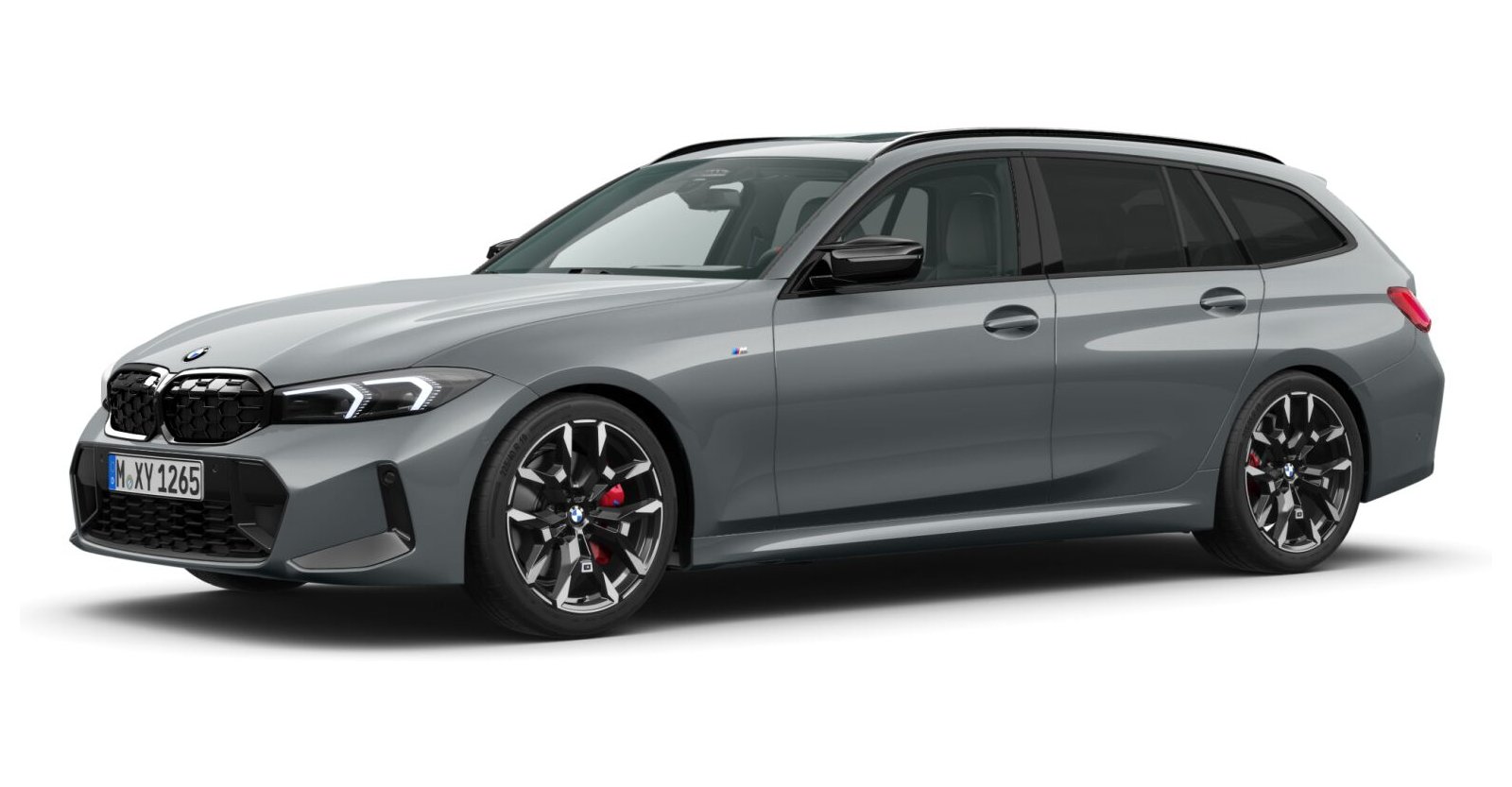 BMW BMW 3er in Grau von vorne