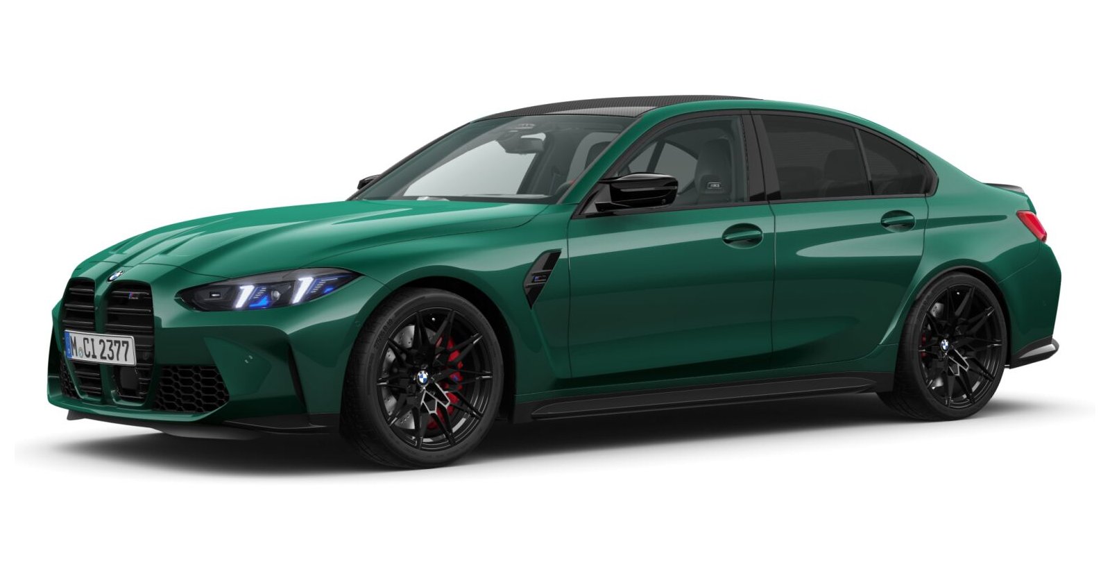 BMW BMW M in Grün von vorne