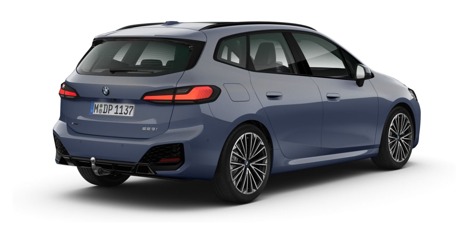 BMW BMW 2er in Grau von hinten BMW BMW 2er in Grau von hinten