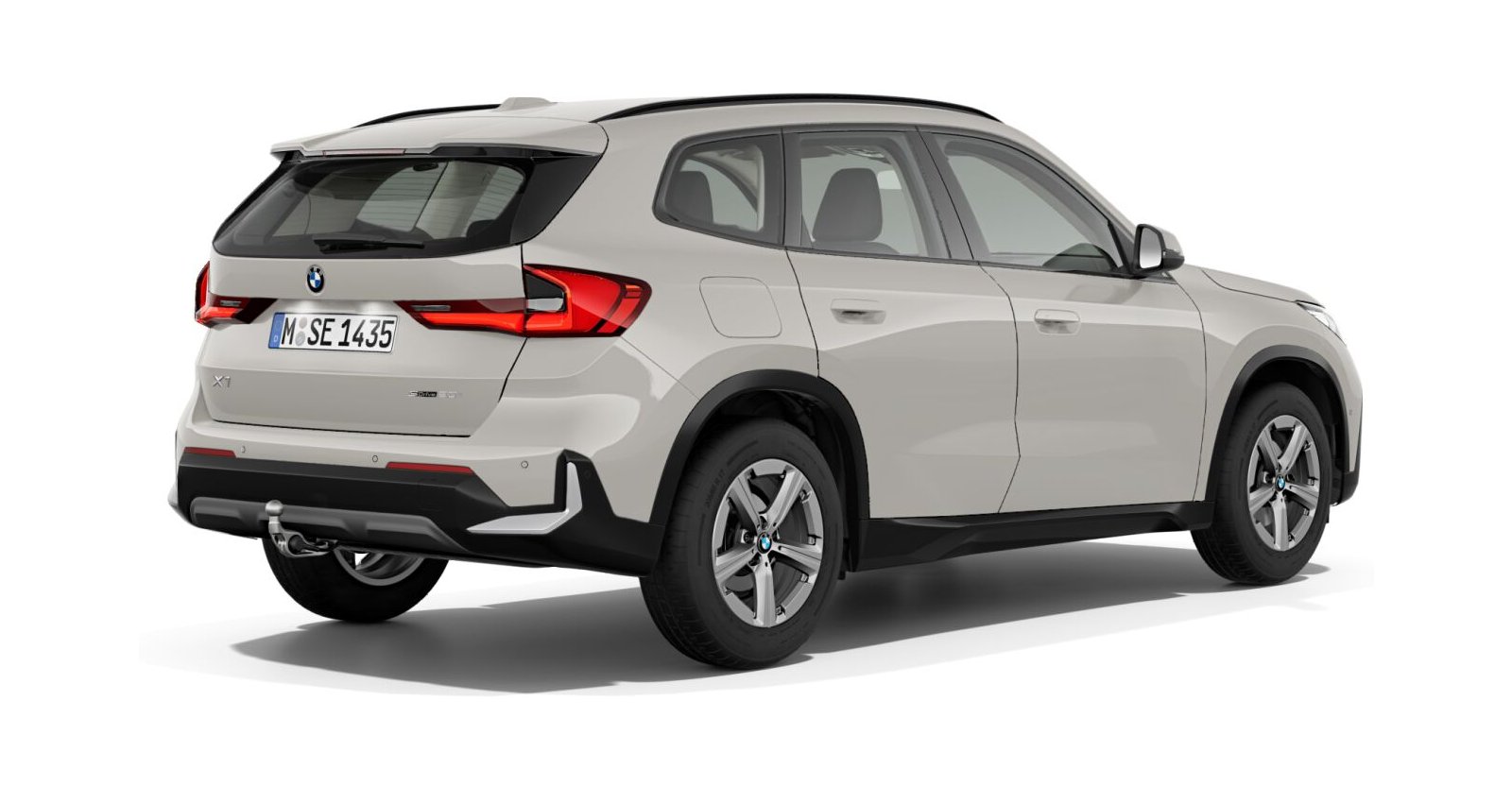 BMW BMW X in Grau von hinten