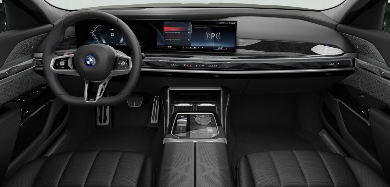 BMW BMW I im Innenraum von vorne
