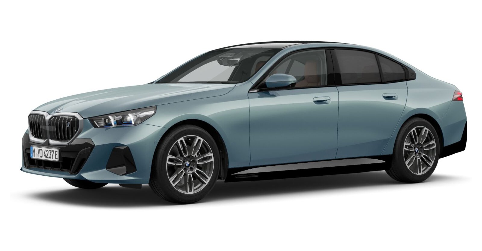 BMW BMW I in Grün von vorne