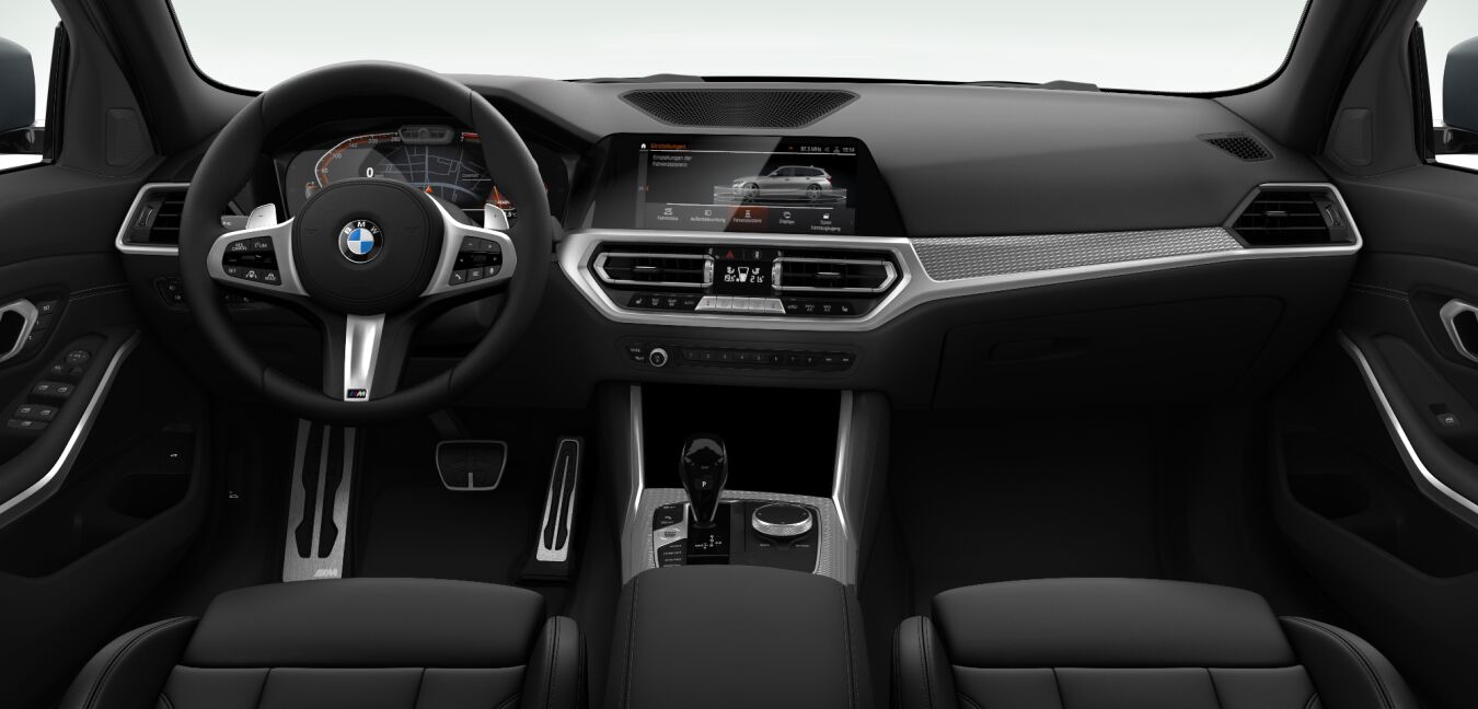 BMW BMW 3er im Innenraum von vorne BMW BMW 3er im Innenraum von vorne