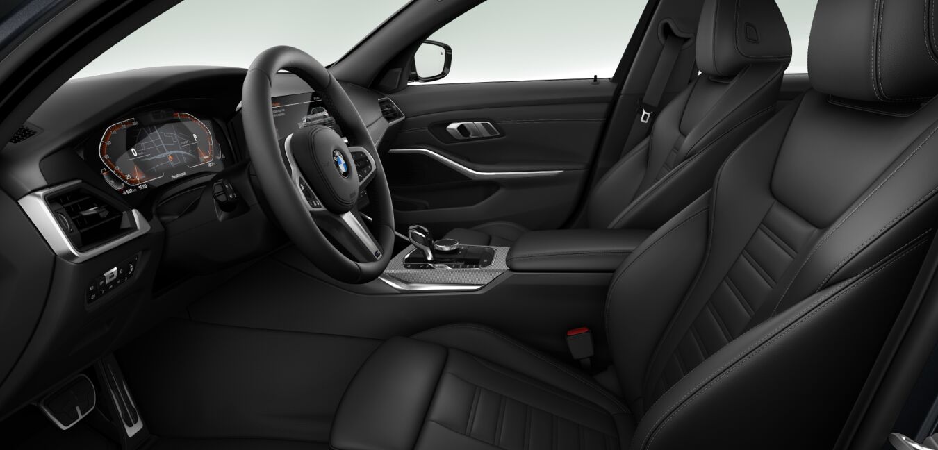 BMW BMW 3er im Innenraum seitlich BMW BMW 3er im Innenraum seitlich