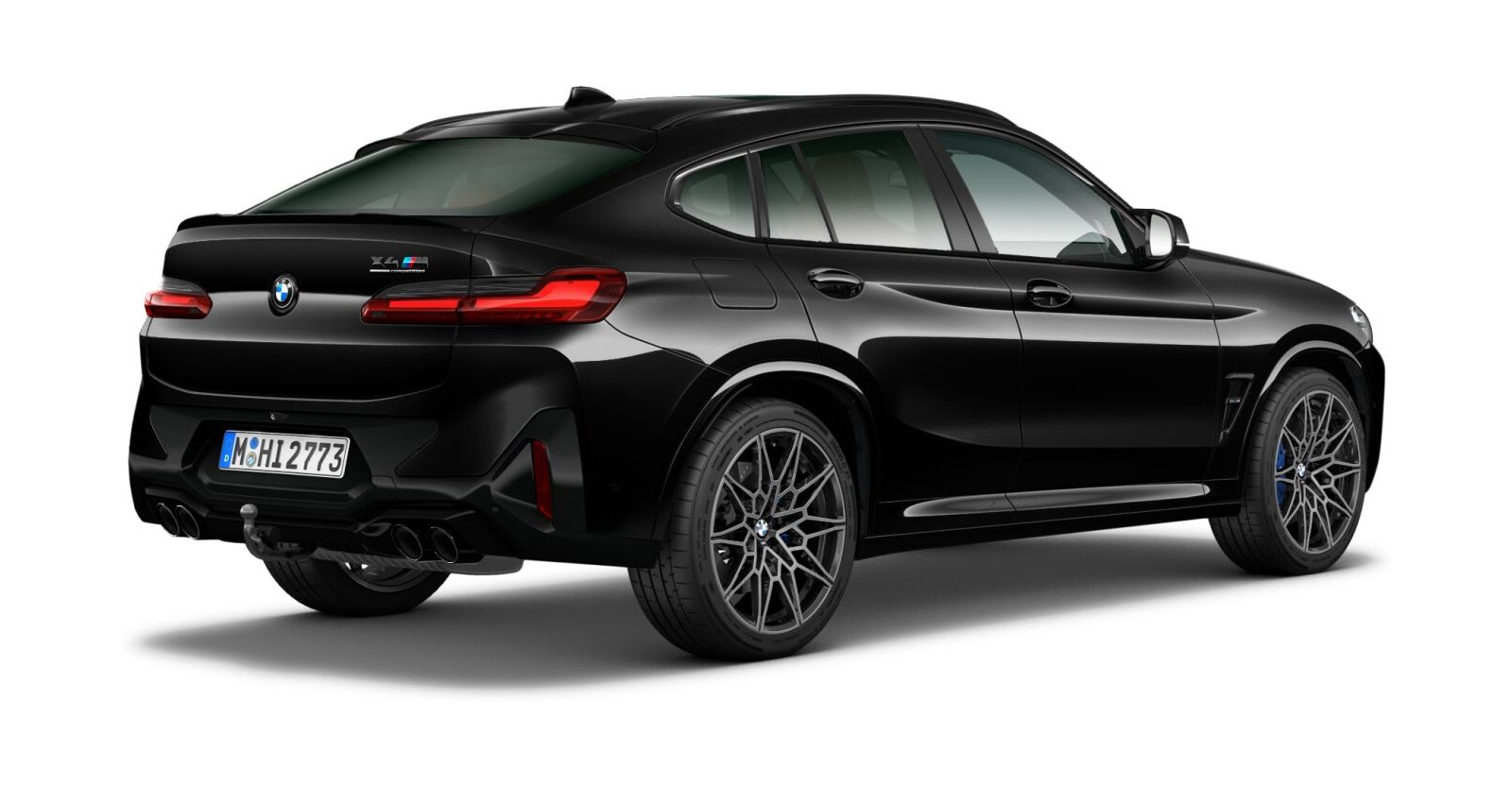 BMW BMW M in Schwarz von hinten BMW BMW M in Schwarz von hinten