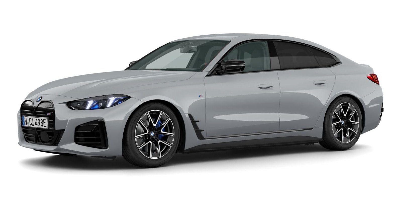 BMW BMW I in Grau von vorne BMW BMW I in Grau von vorne