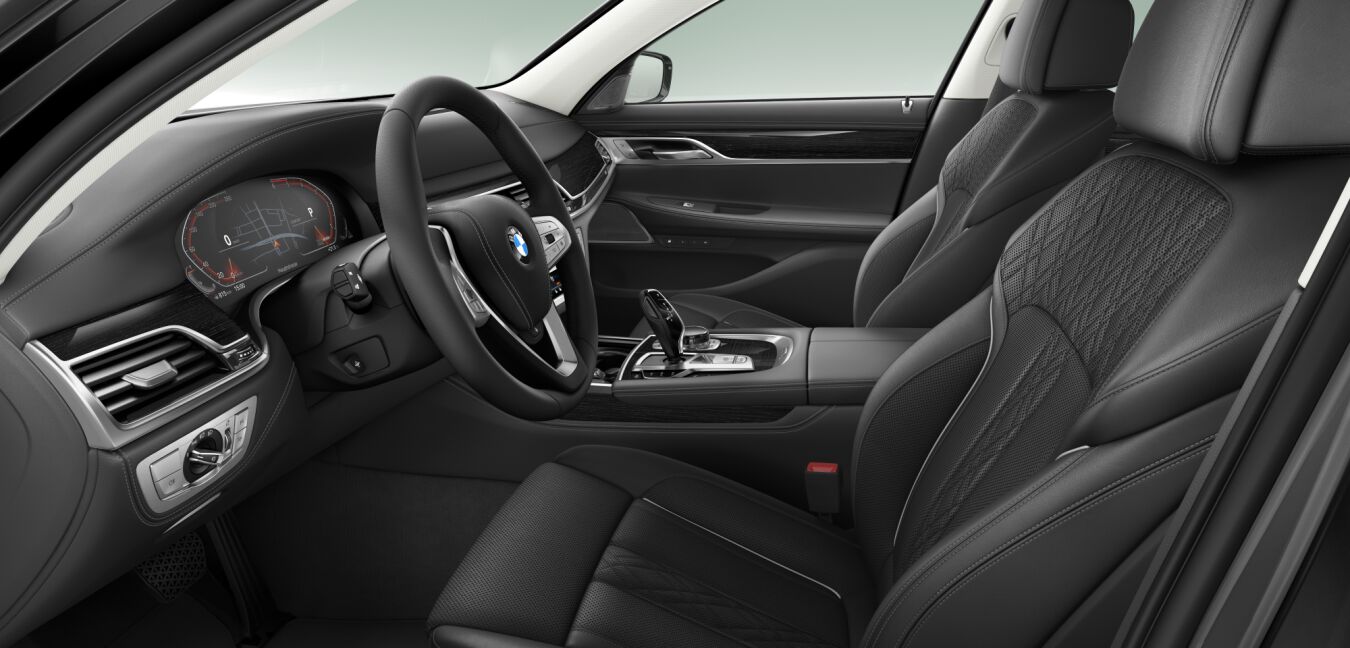 BMW BMW 7er im Innenraum seitlich BMW BMW 7er im Innenraum seitlich