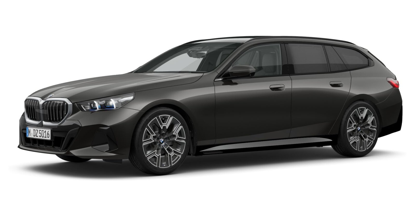 BMW BMW 5er in Grau von vorne