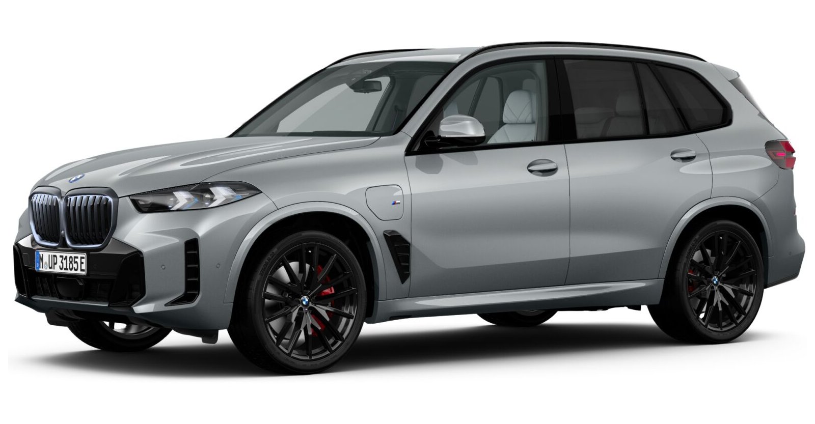 BMW X5 xDrive50e in Grau von vorne BMW X5 xDrive50e in Grau von vorne