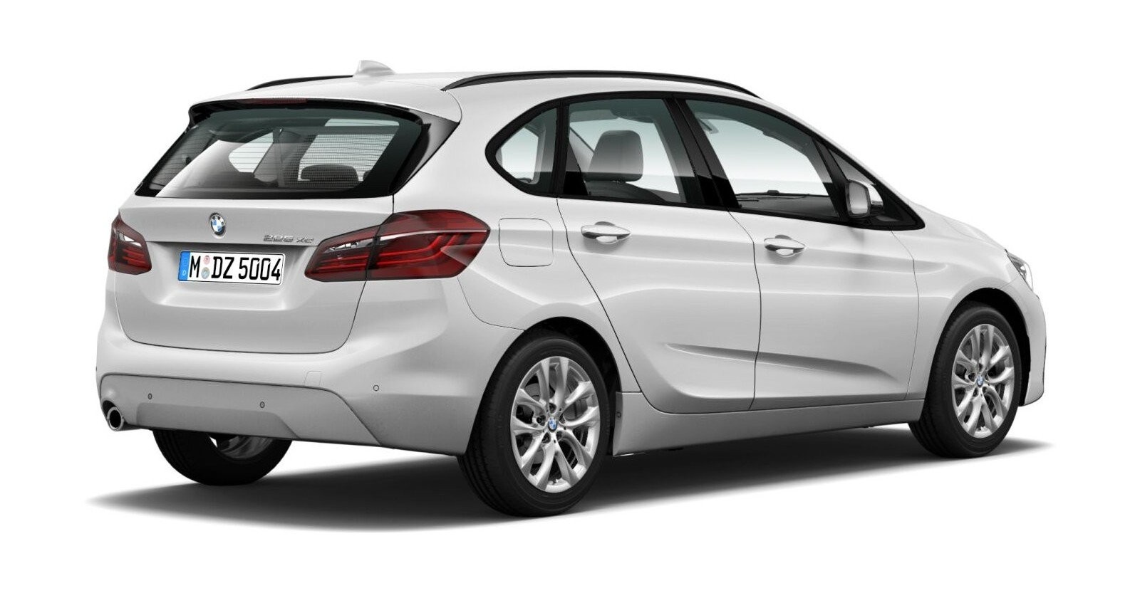 BMW BMW 2er in Weiß von hinten BMW BMW 2er in Weiß von hinten