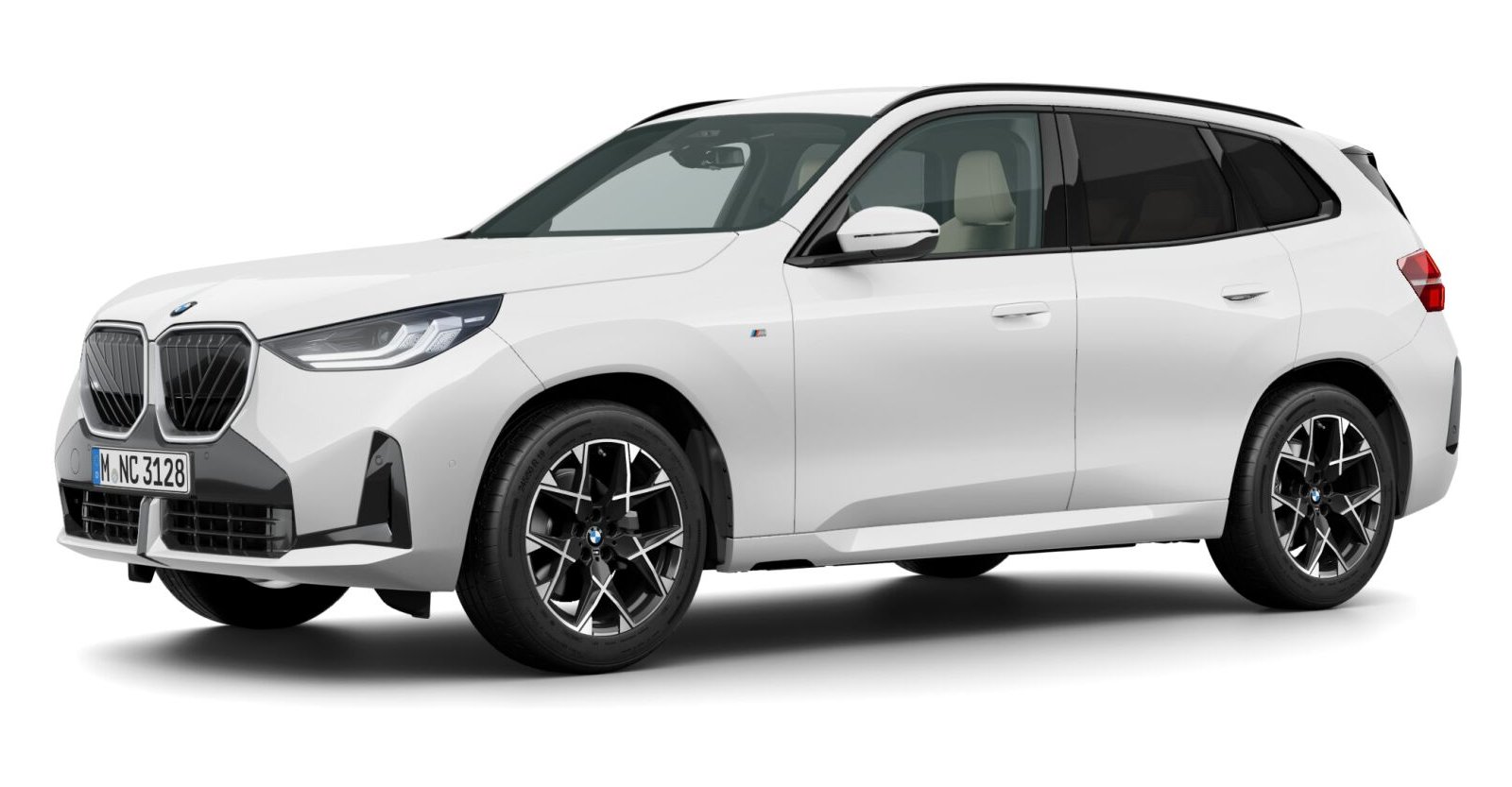BMW BMW X in Weiß von vorne BMW BMW X in Weiß von vorne