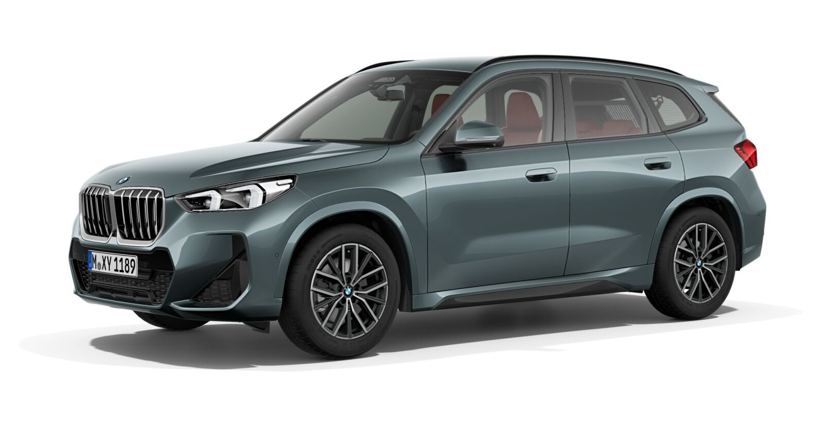 BMW BMW X in Grün von vorne BMW BMW X in Grün von vorne