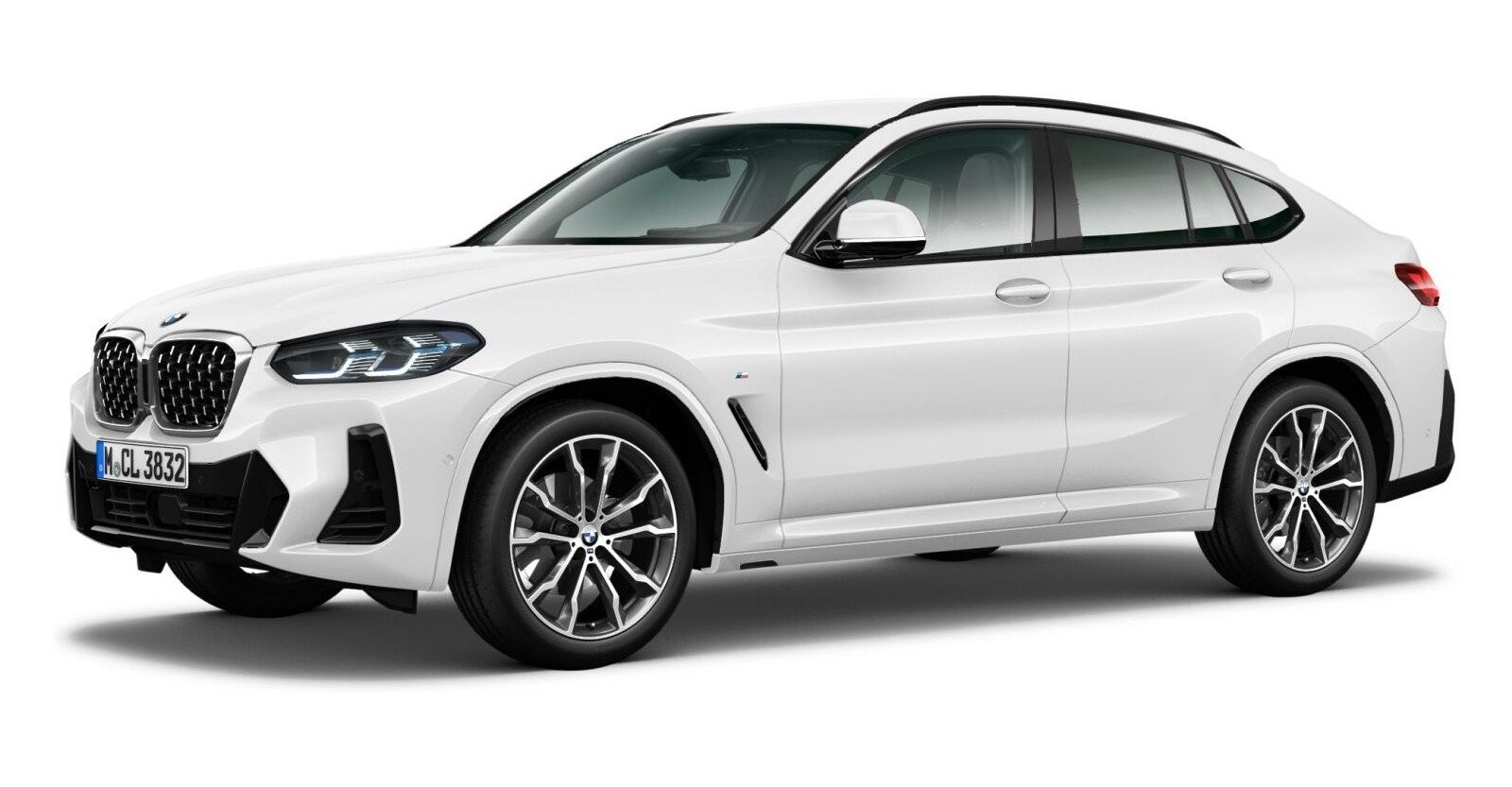 BMW BMW X in Weiß von vorne BMW BMW X in Weiß von vorne