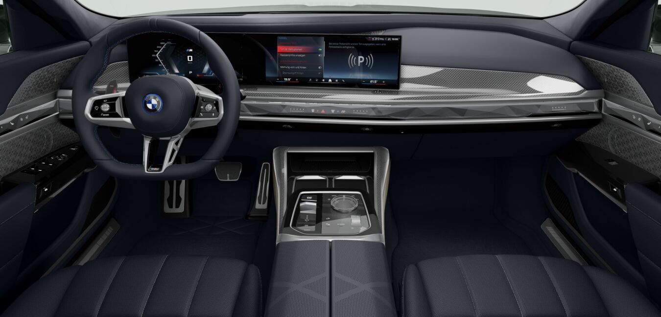 BMW BMW 7er im Innenraum von vorne