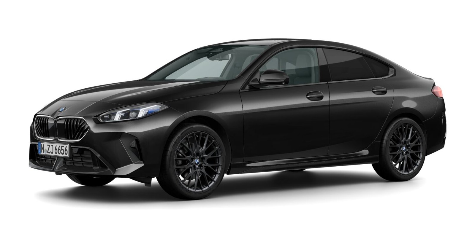BMW BMW 2er in Schwarz von vorne