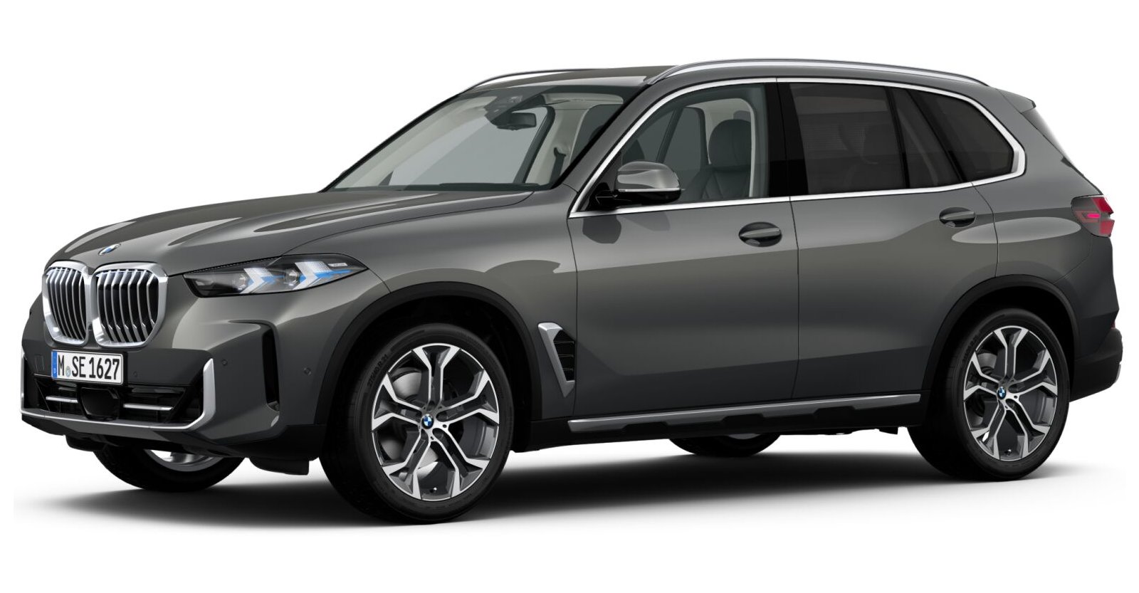 BMW X5 xDrive30d in Grau von vorne BMW X5 xDrive30d in Grau von vorne