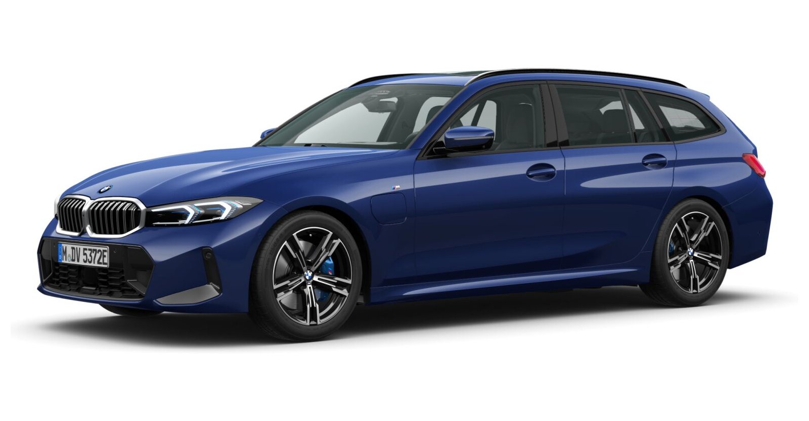 BMW BMW 3er in Blau von vorne