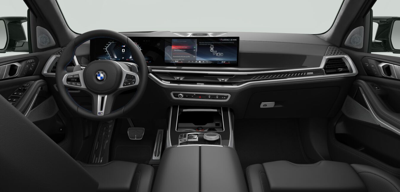BMW BMW X im Innenraum von vorne