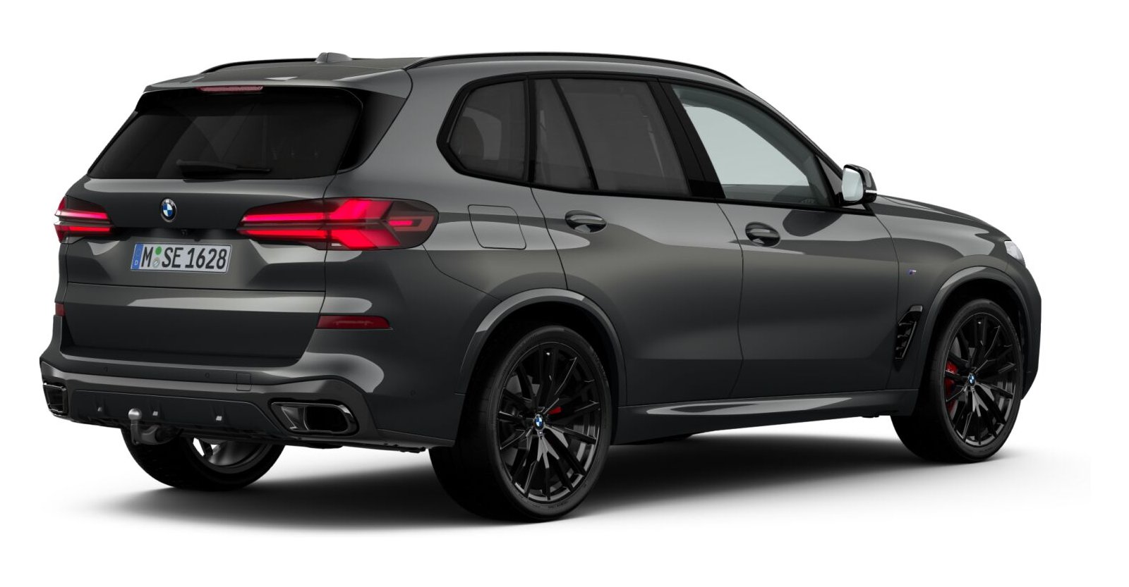 BMW BMW X in Grau von hinten