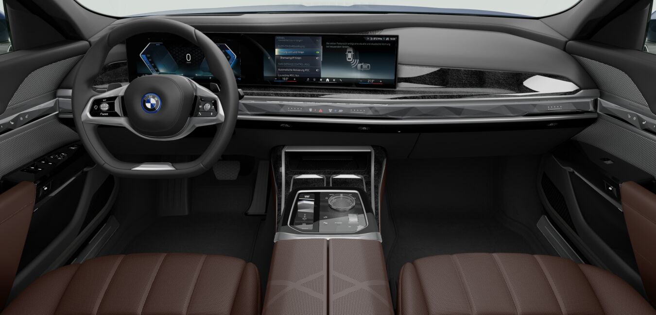 BMW BMW 7er im Innenraum von vorne BMW BMW 7er im Innenraum von vorne