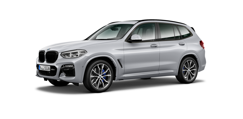 BMW BMW X in Silber von vorne BMW BMW X in Silber von vorne