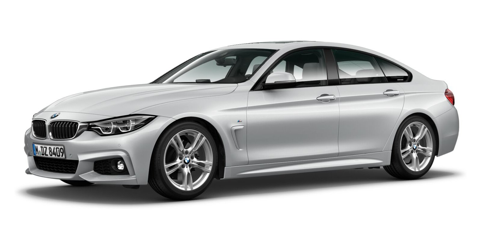 BMW BMW 4er in Silber von vorne