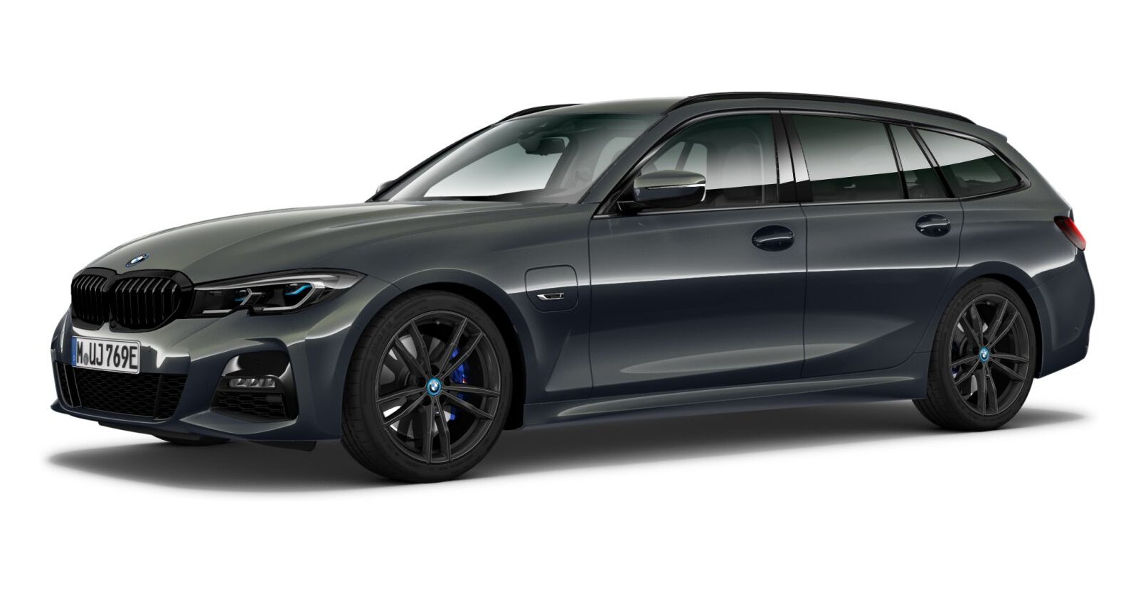 BMW BMW 3er in Grau von vorne BMW BMW 3er in Grau von vorne