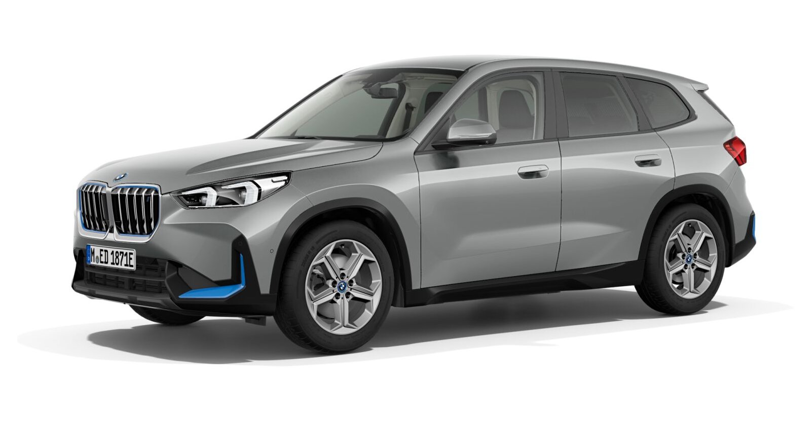 BMW BMW I in Grau von vorne BMW BMW I in Grau von vorne