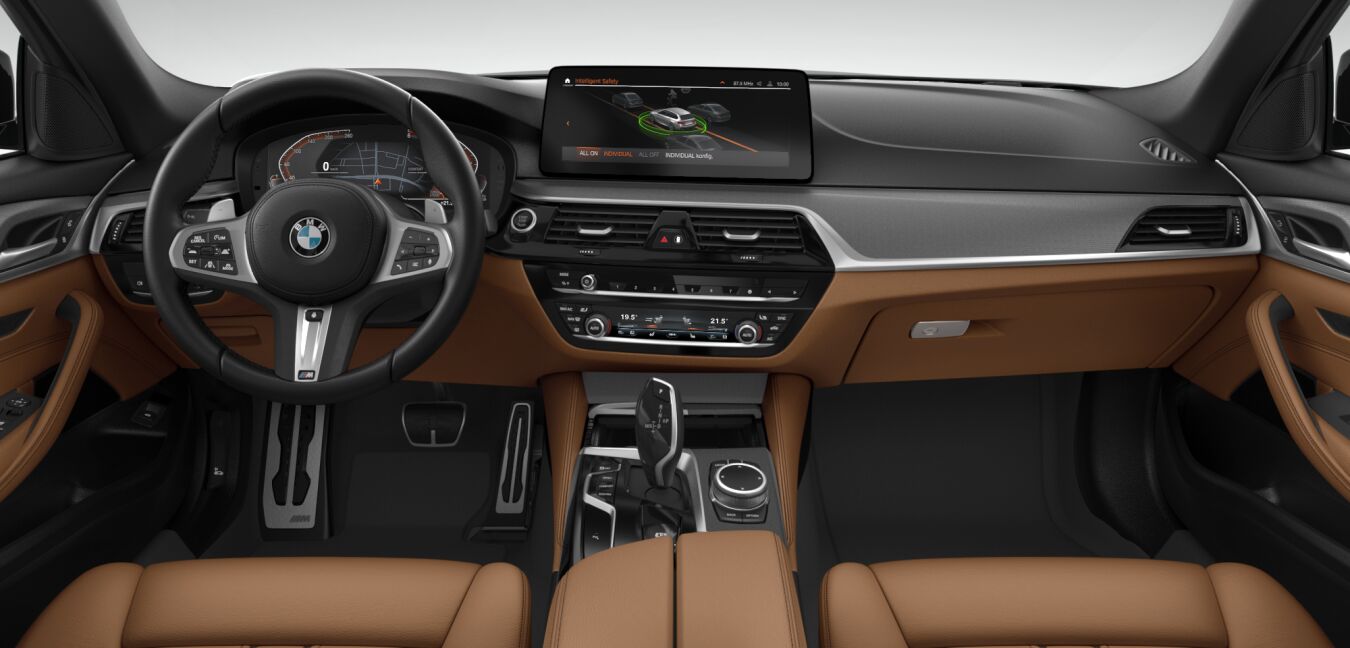 BMW BMW 5er im Innenraum von vorne BMW BMW 5er im Innenraum von vorne