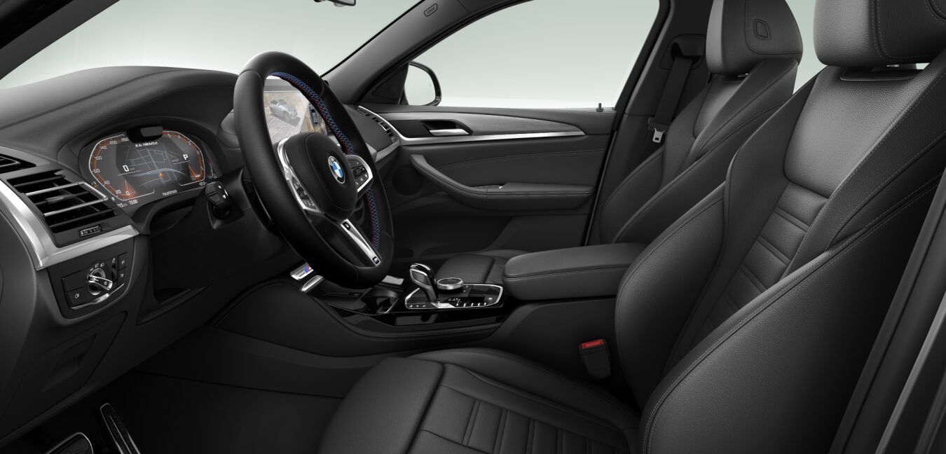BMW BMW X im Innenraum seitlich