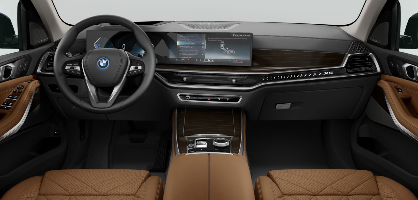 BMW BMW X im Innenraum von vorne