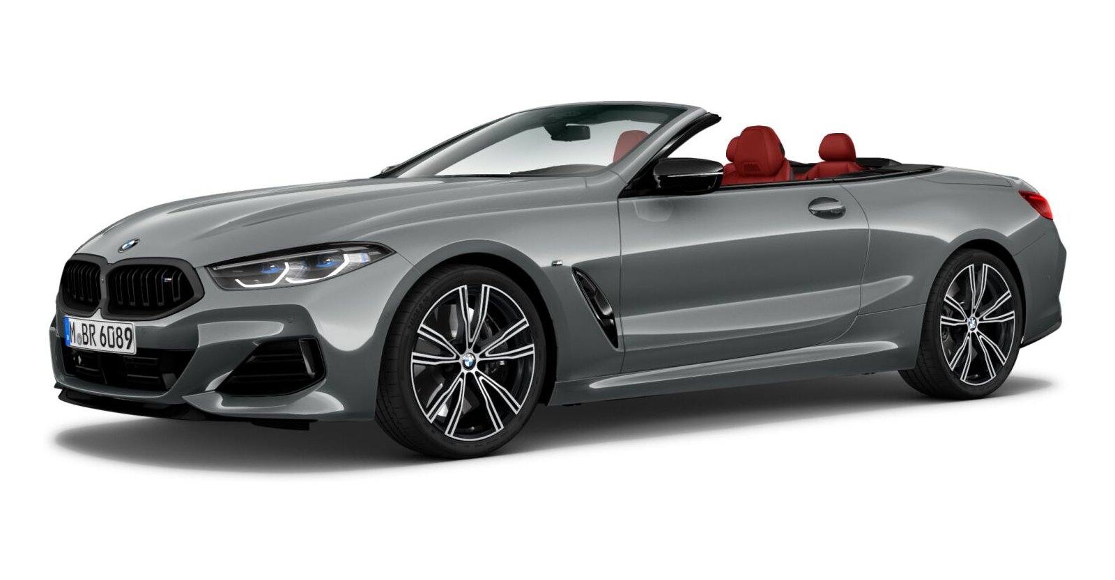 BMW BMW 8er in Grau von vorne