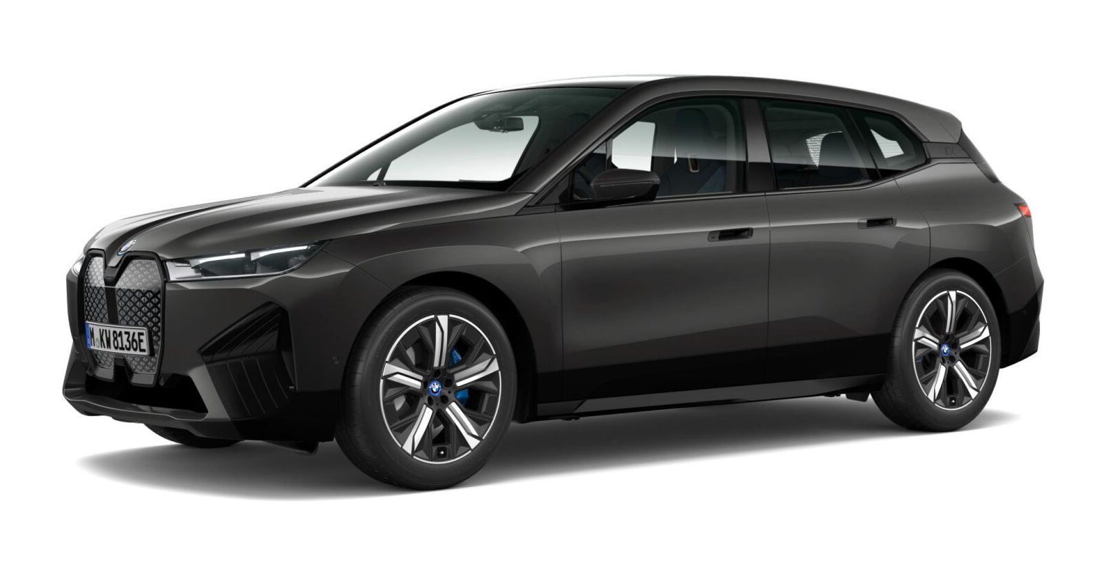 BMW BMW I in Grau von vorne BMW BMW I in Grau von vorne