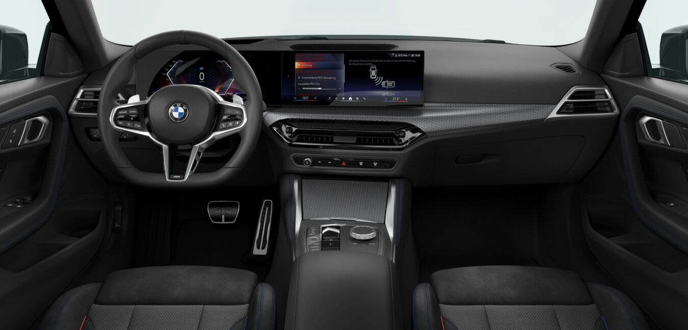 BMW BMW 2er im Innenraum von vorne