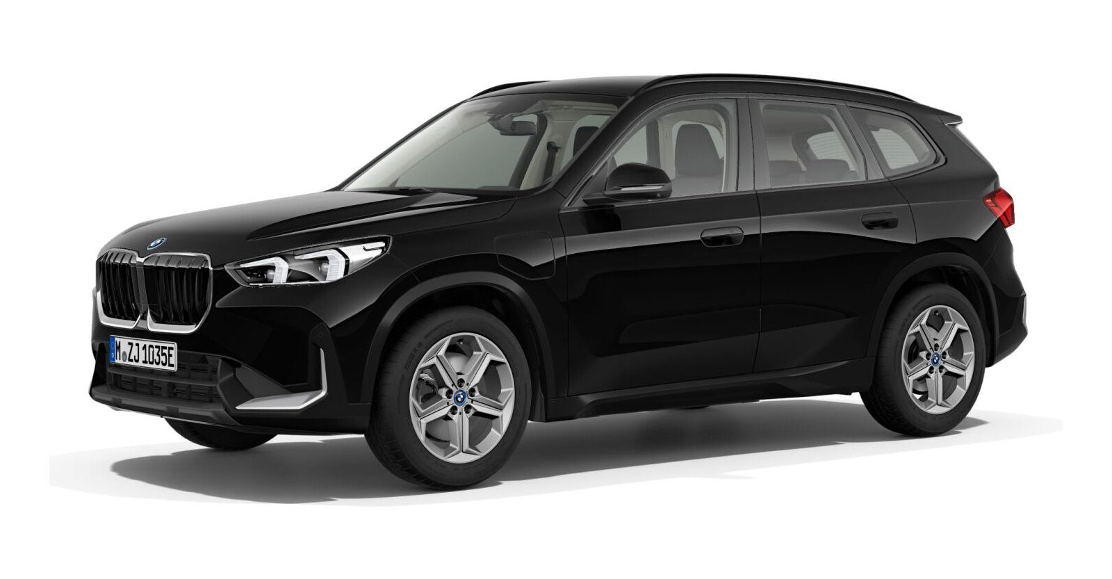 BMW BMW X in Schwarz von vorne