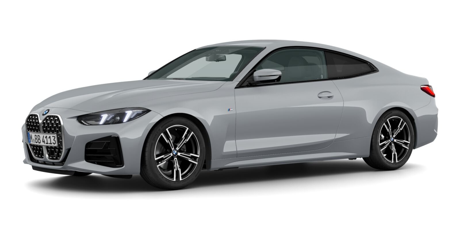 BMW BMW 4er in Grau von vorne