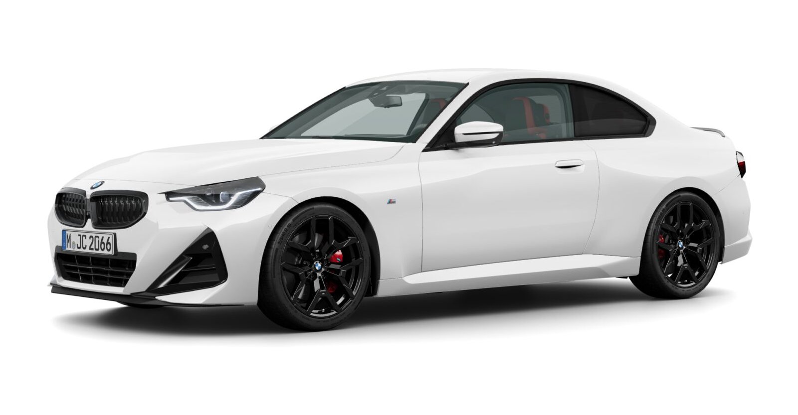 BMW BMW 2er in Weiß von vorne BMW BMW 2er in Weiß von vorne