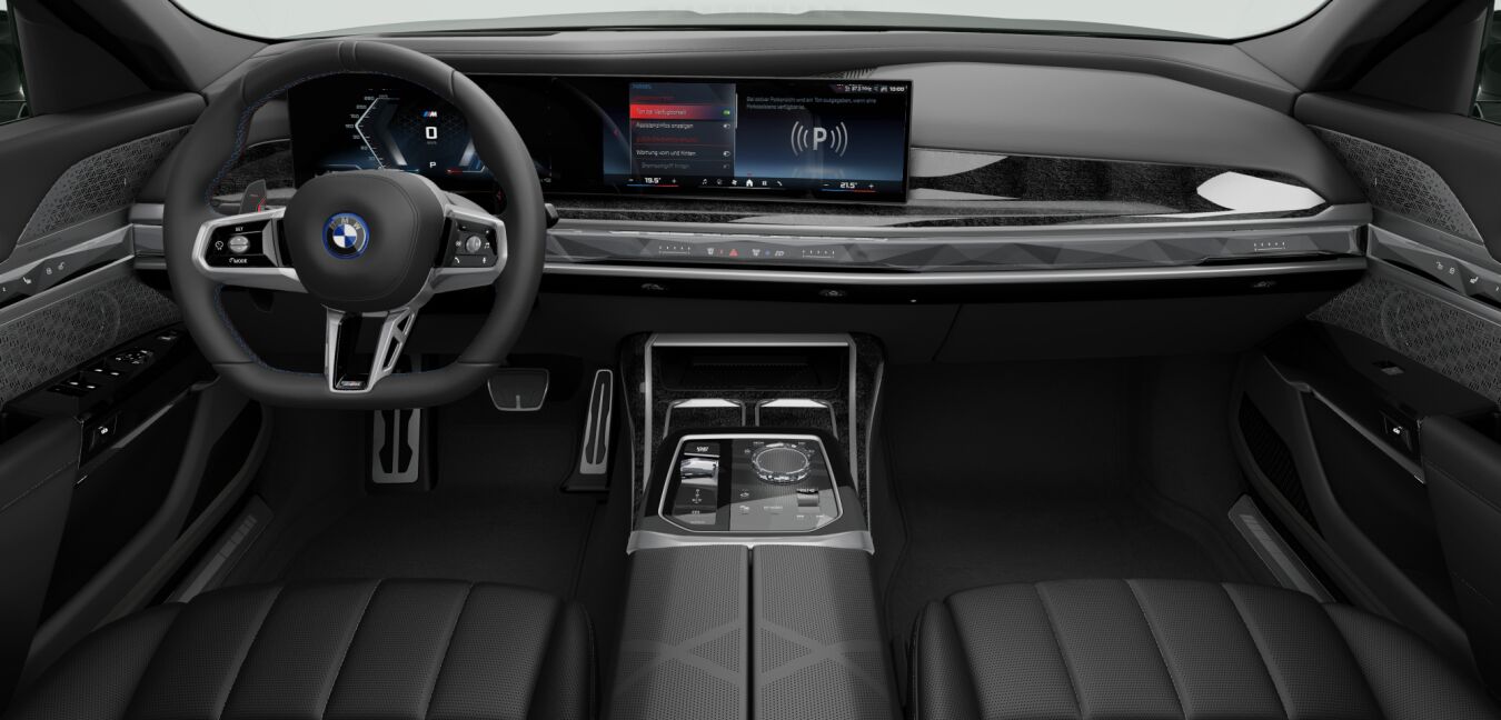 BMW BMW 7er im Innenraum von vorne BMW BMW 7er im Innenraum von vorne